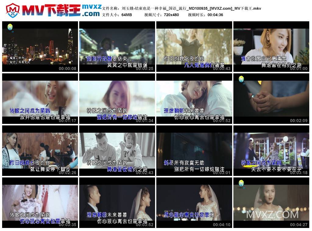 刘玉娥-结束也是一种幸福_国语_流行_MD100935